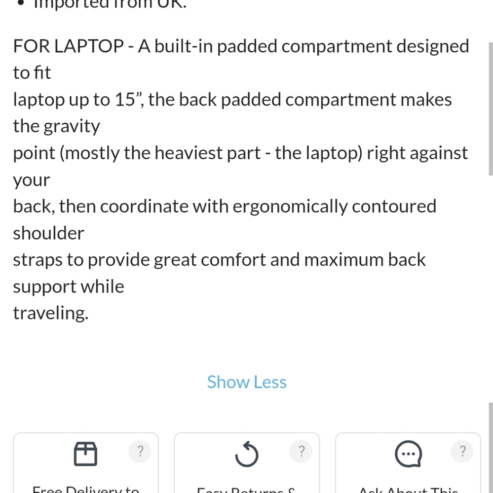 Laptop Backpack - Picture 8 of 8